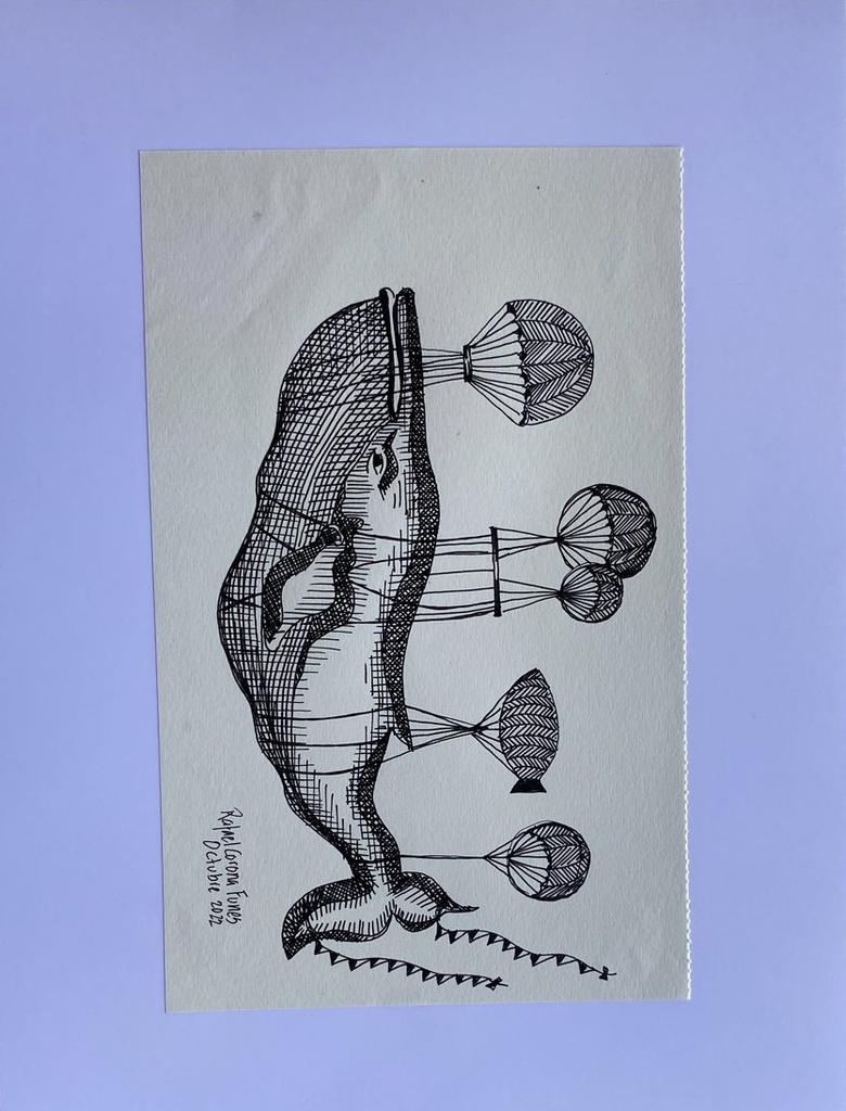 DIBUJO A LA TINTA RAFAEL CORONA 1