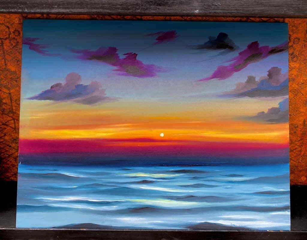 Tabla cuadrada  frida 36x28