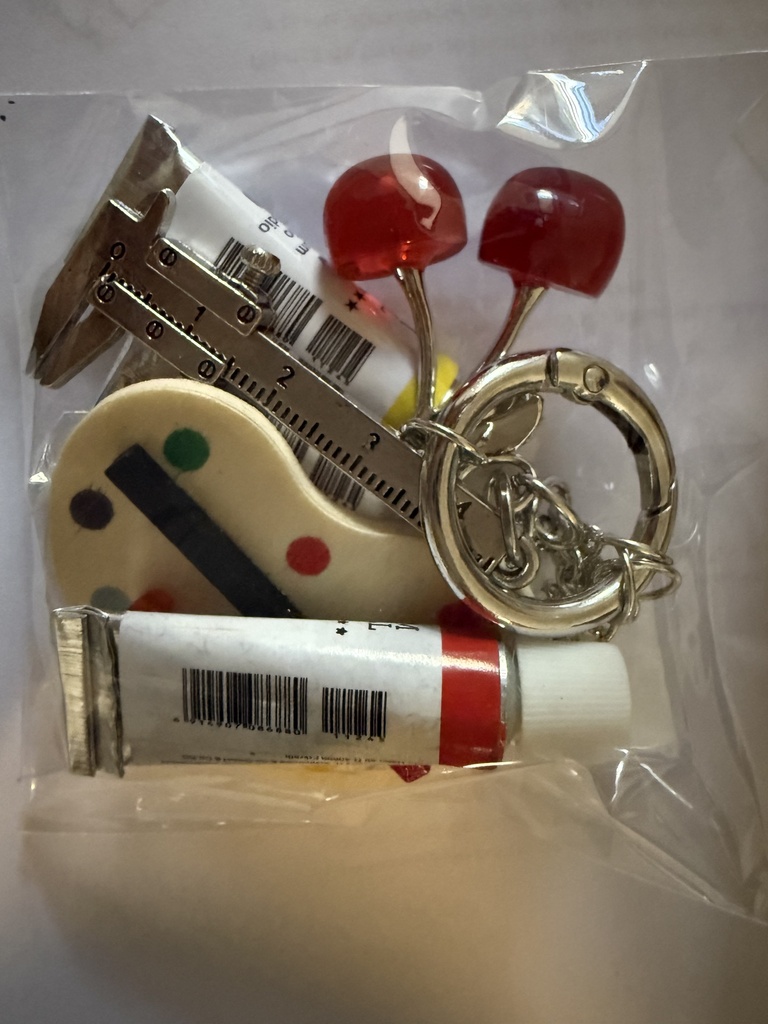 Llavero pintura óleo