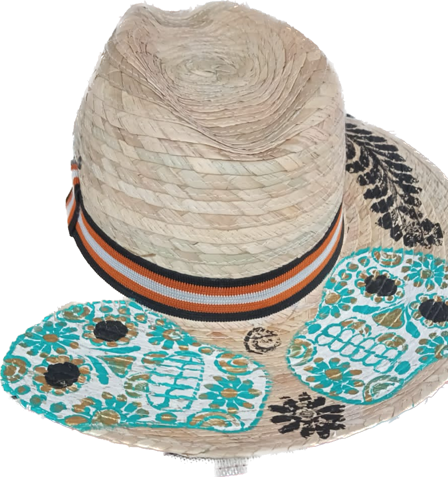 Sombrero de paja Pintado