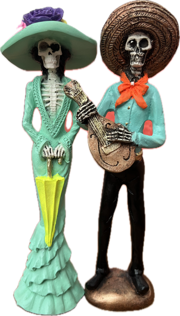 PAREJA DE NOVIO HUESO C/U