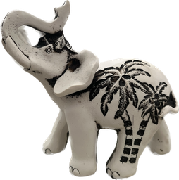 [H13] Elefante mediano palmera